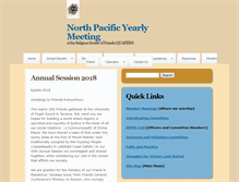 Tablet Screenshot of npym.org